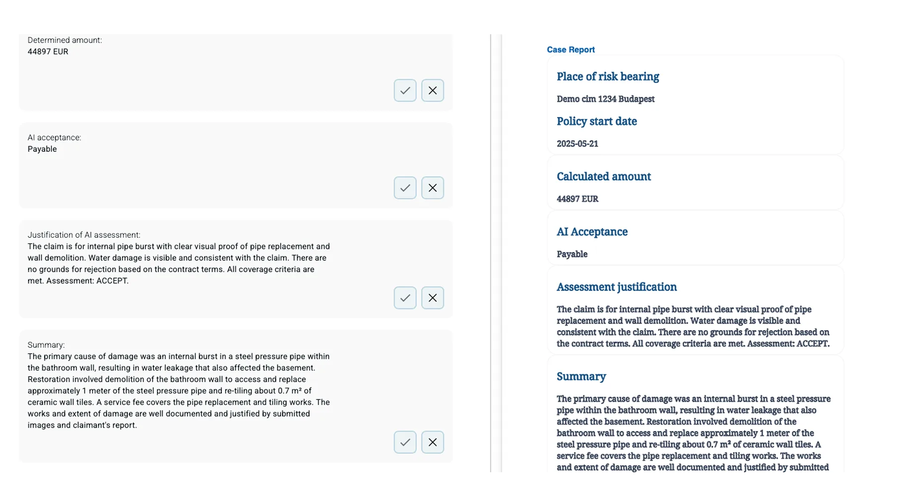 Insurance Claim — AI-native FNOL
